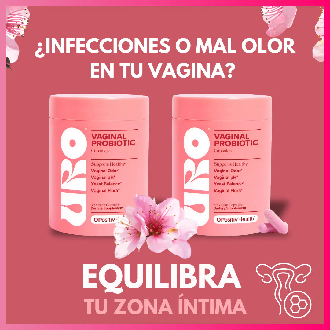 URO Probióticos Cuidado Vaginal 60 Capsulas