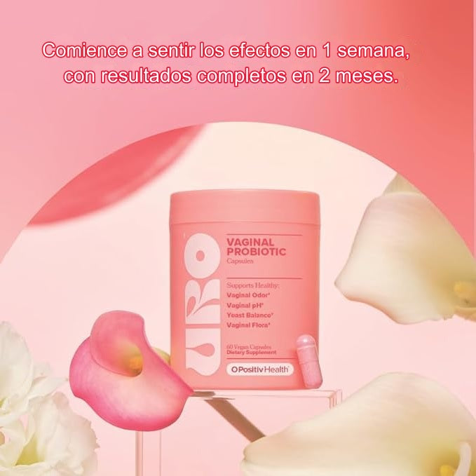 URO Probióticos Cuidado Vaginal 60 Capsulas